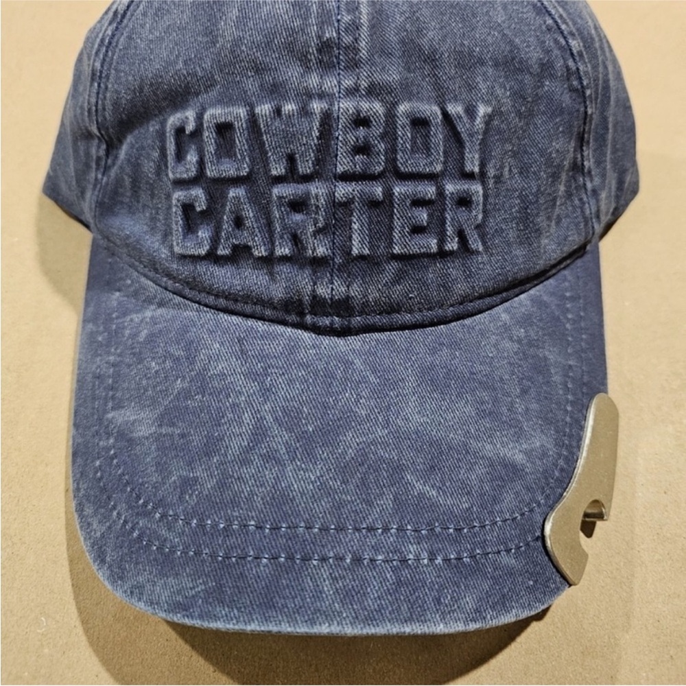 Cowboy Carter Blue Denim Cap